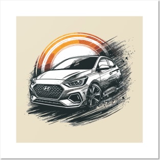 Hyundai Accent Posters and Art